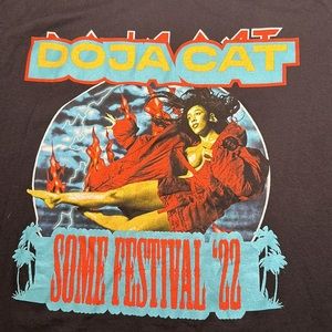 Coachella, Black Doja Cat T-shirt merch